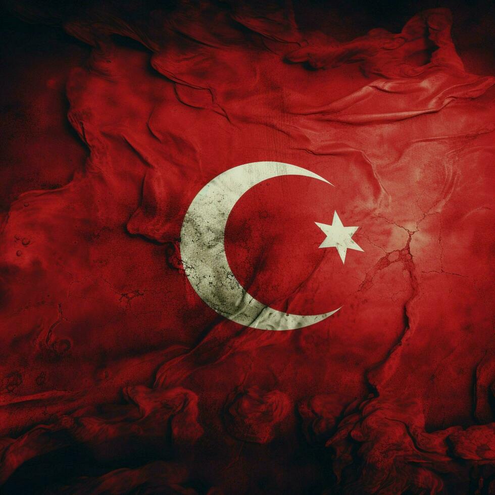 flag of Turkey high quality 4k ultra h photo