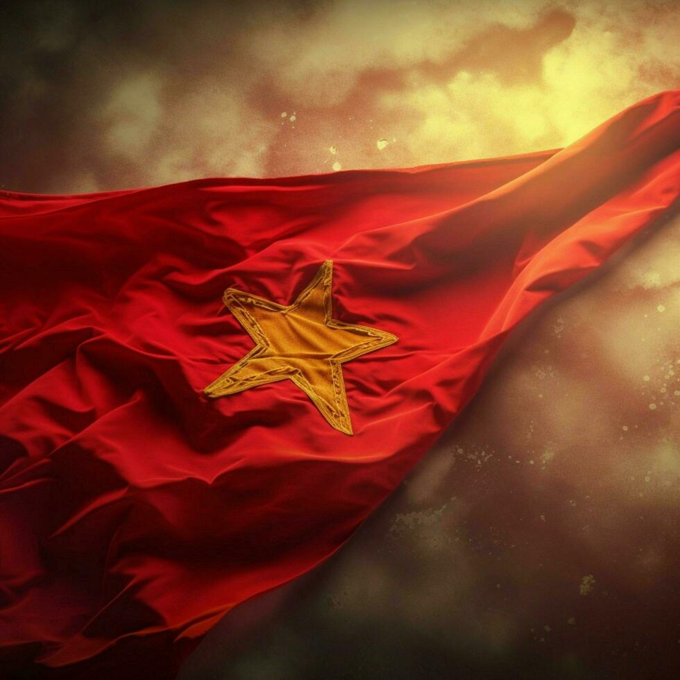 flag of Union of Soviet Socialist Republic photo