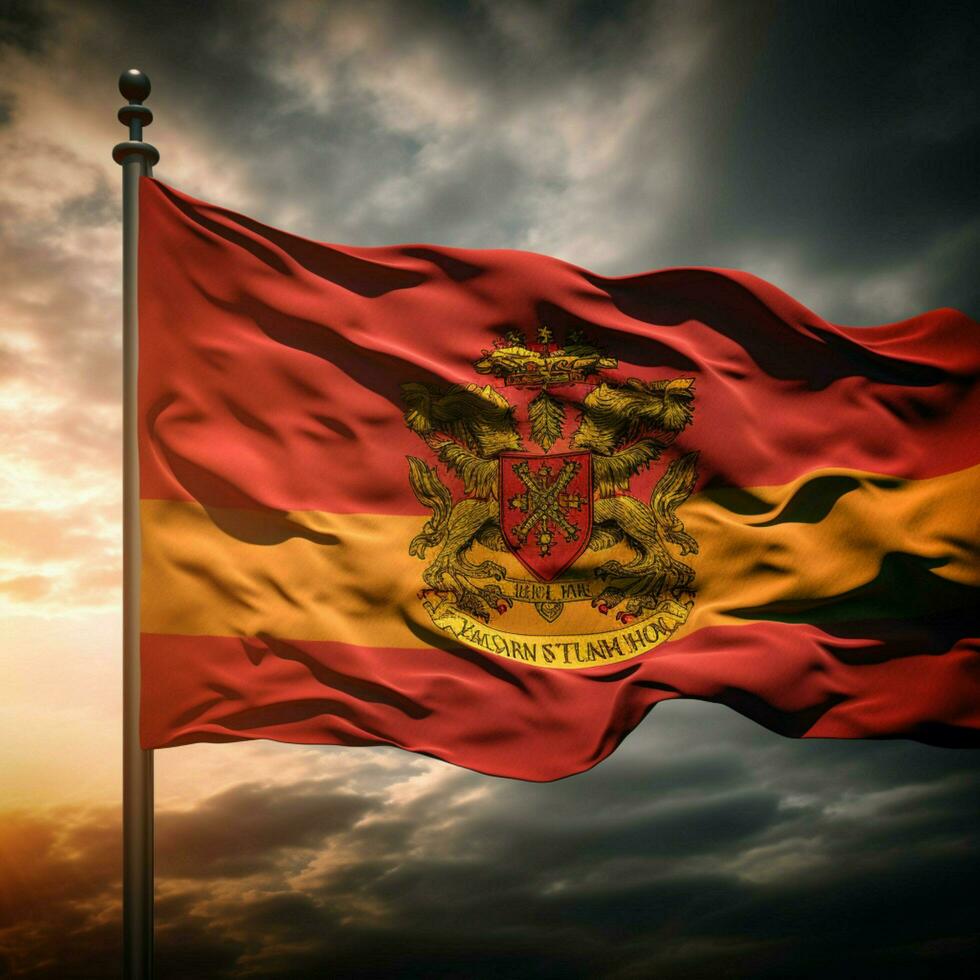 flag of Wurttemberg high quality 4k ul photo