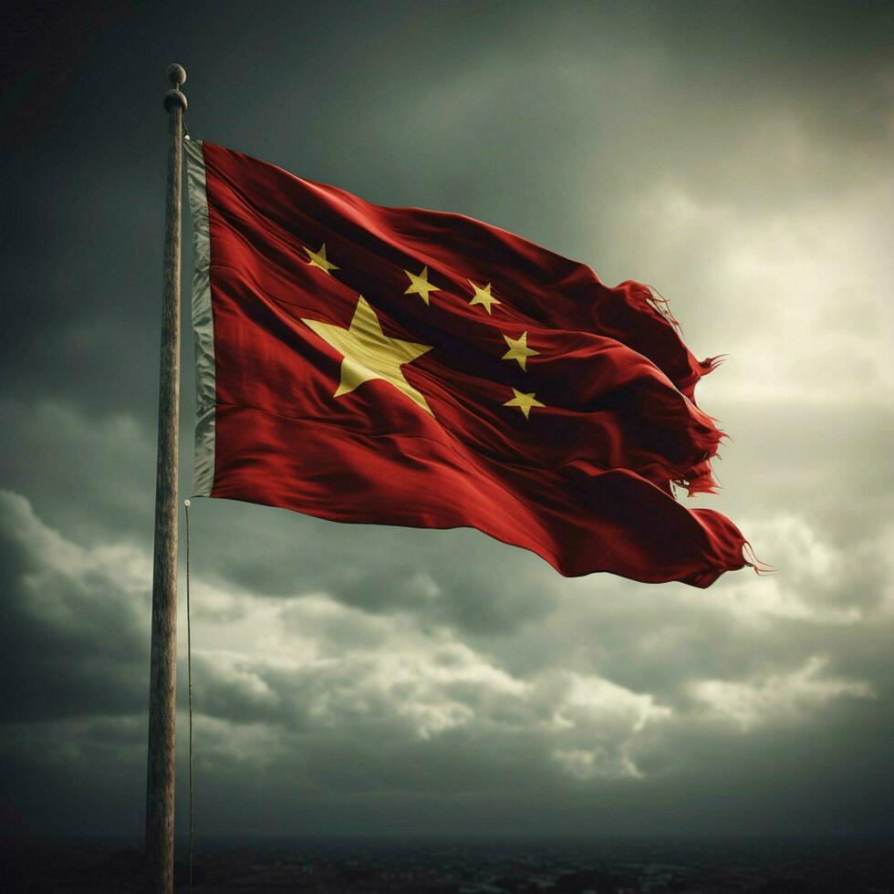 flag of Vietnam high quality 4k ultra photo