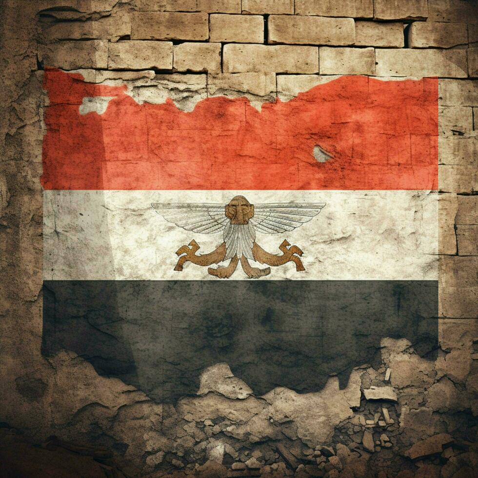 flag of Yemen high quality 4k ultra hd photo