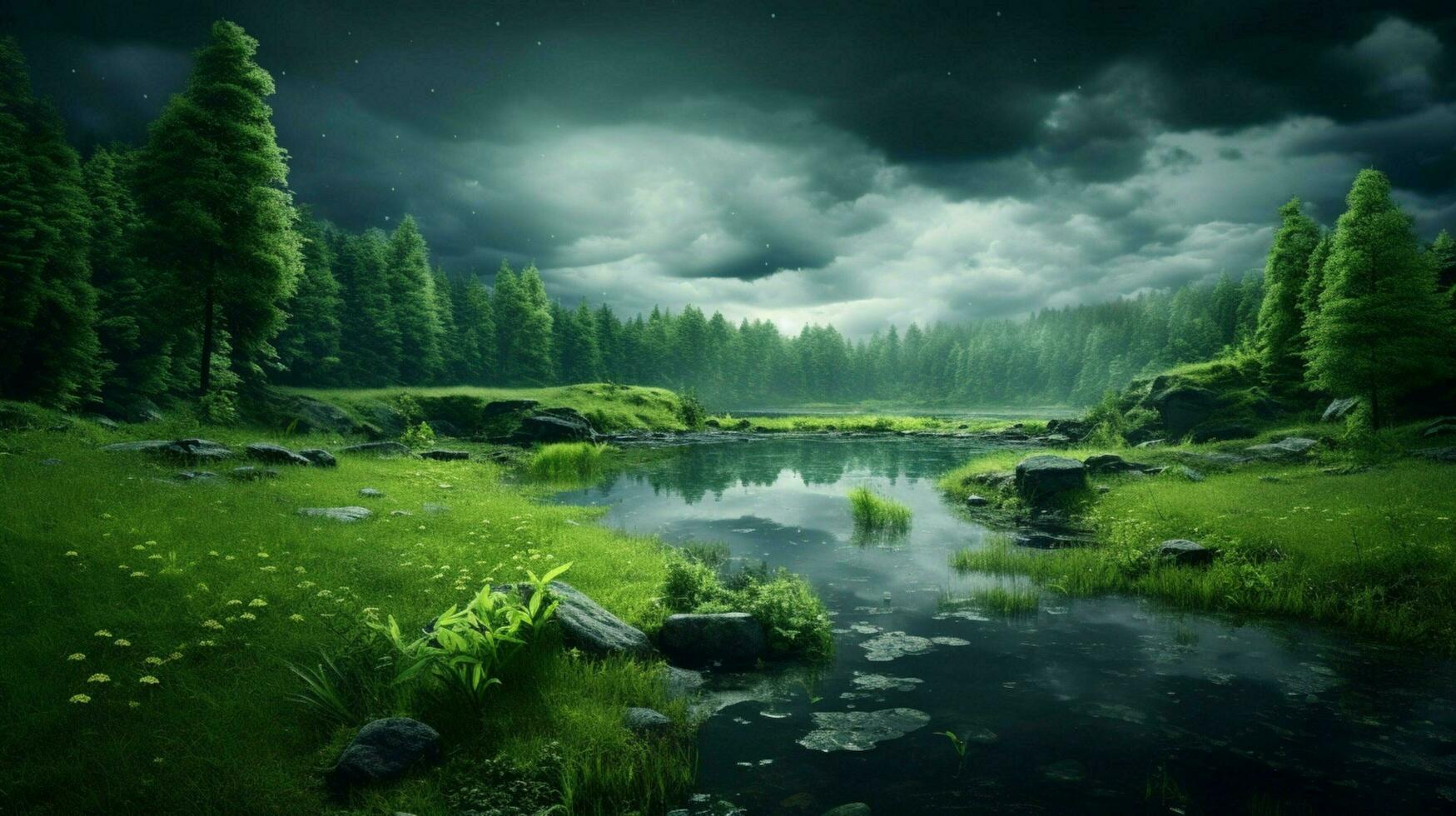 green background high quality photo