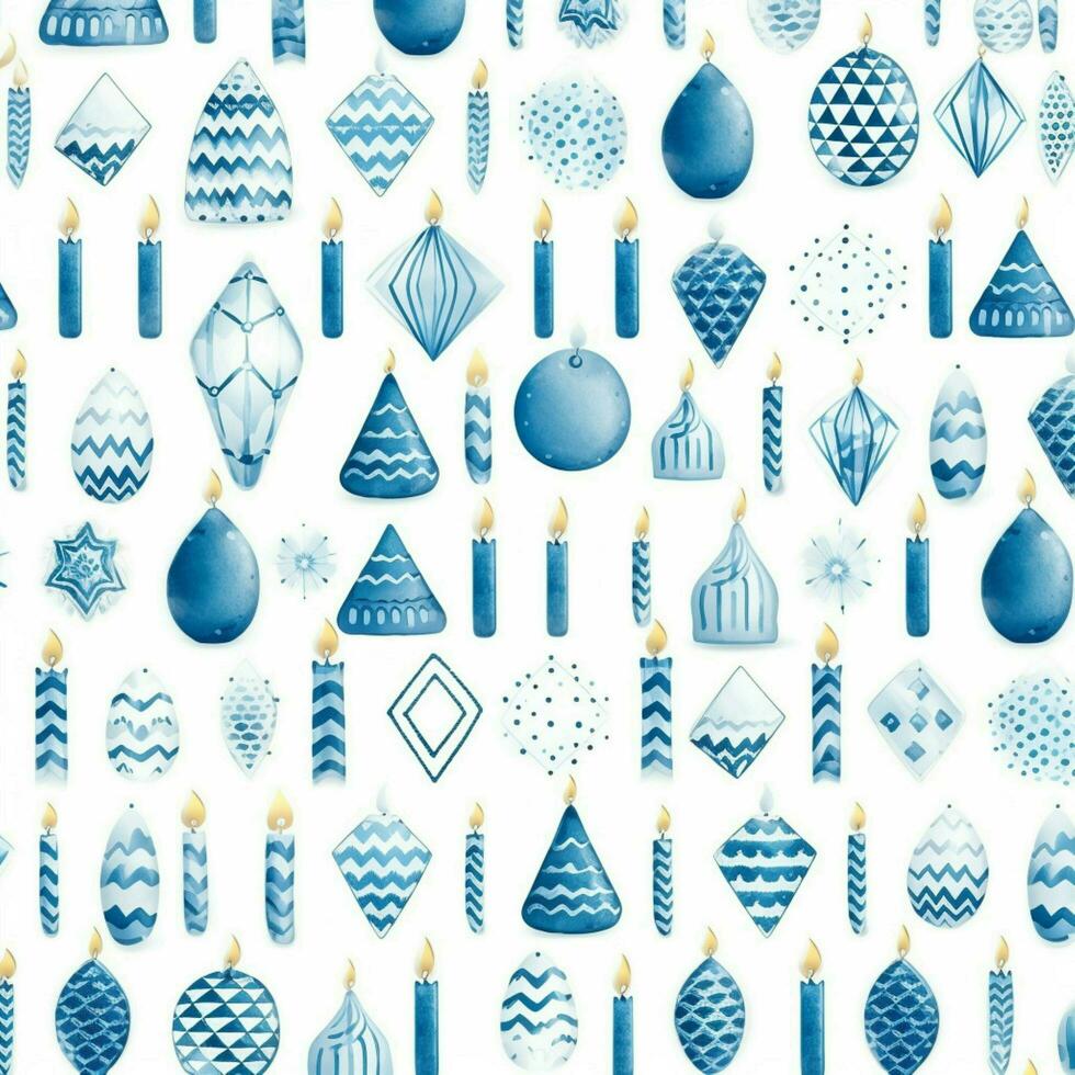 hanukkah patterns with white background high quality photo