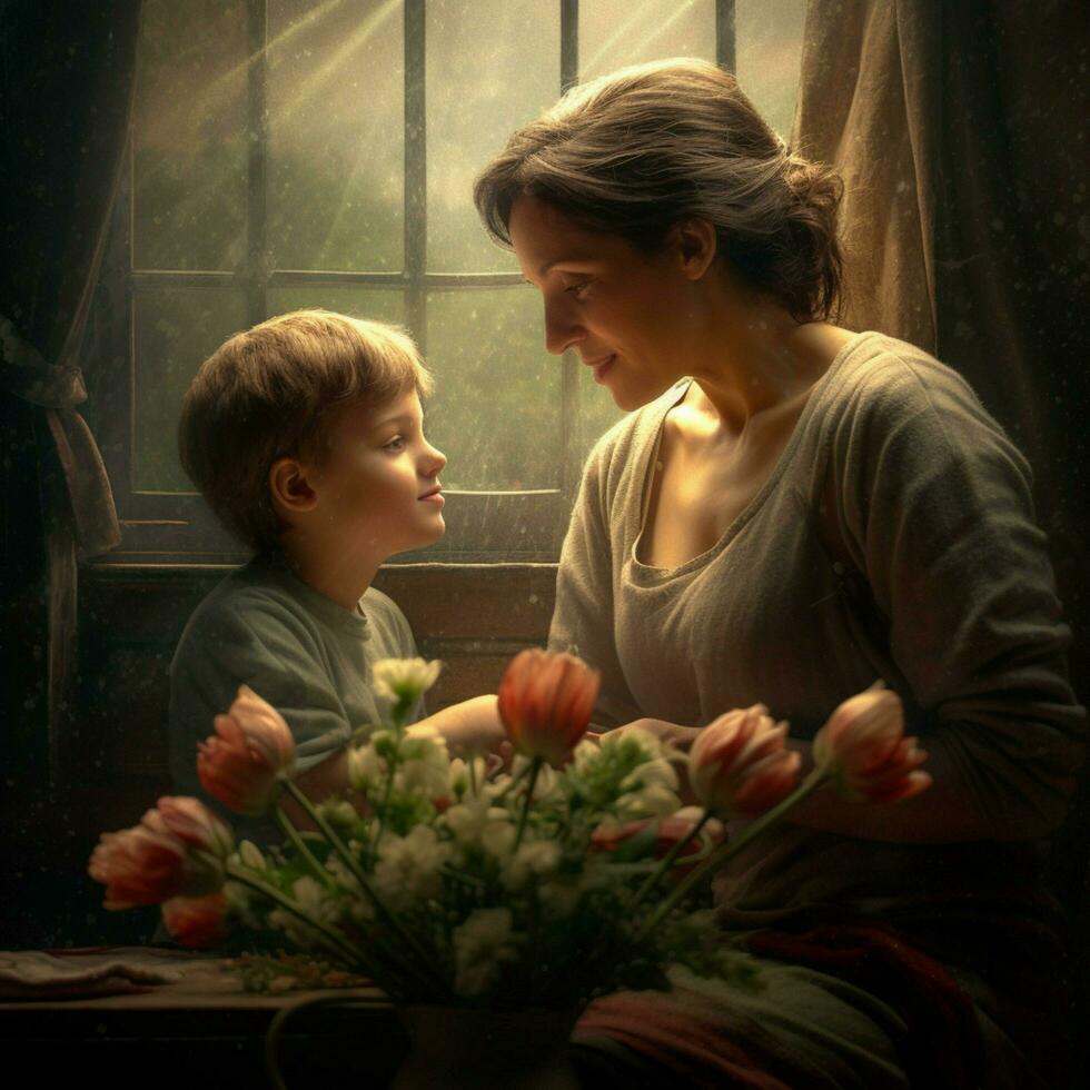 happy mothers day high quality 4k ultra hd hdr photo