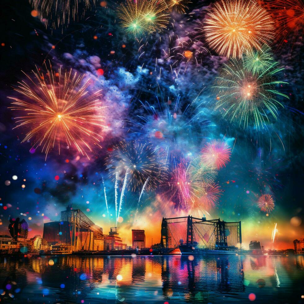 happy new year poster high quality 4k ultra hd h photo