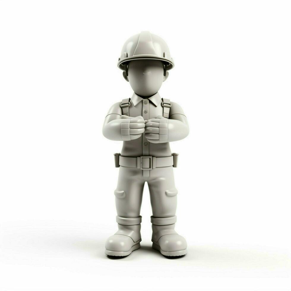 labour day with white background high quality ultra photo