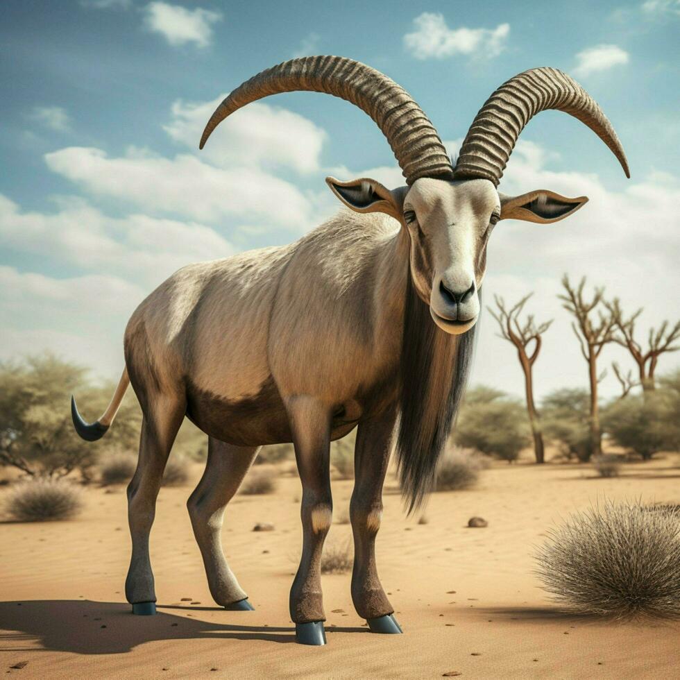 national animal of Chad high quality 4k ultra hd photo