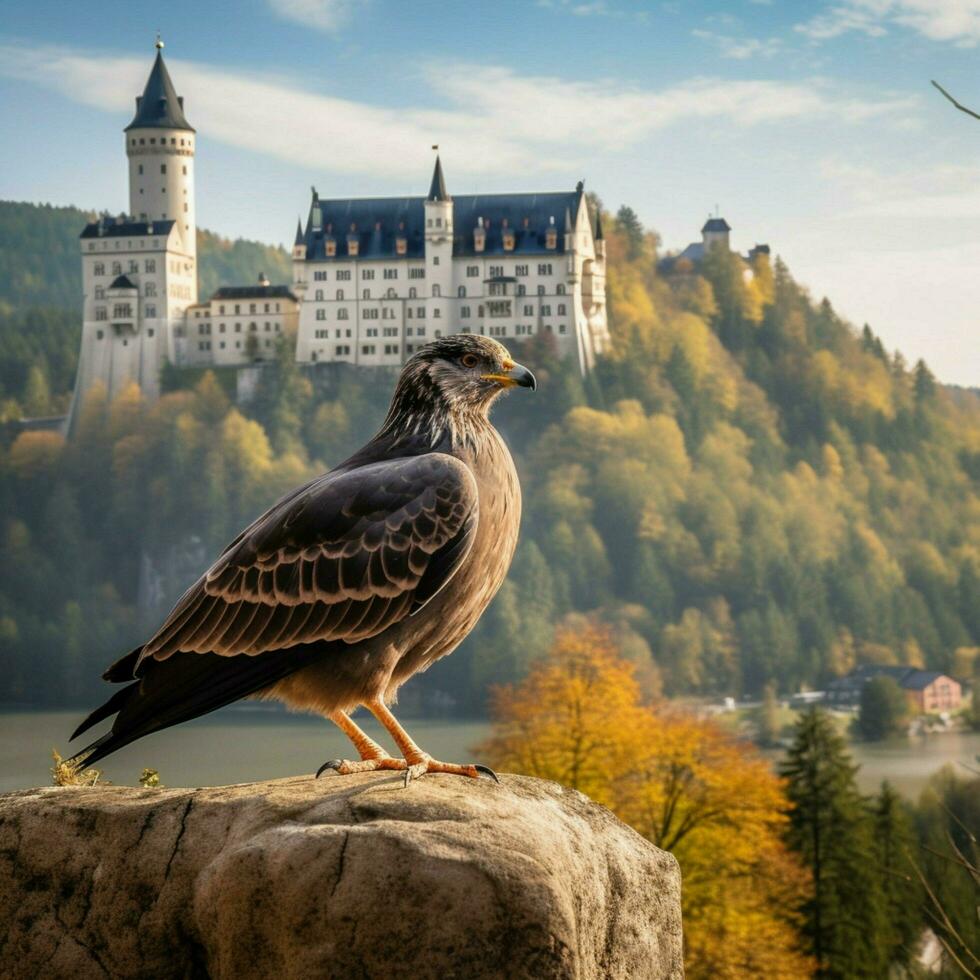 national bird of Bavaria high quality 4k ultra h photo