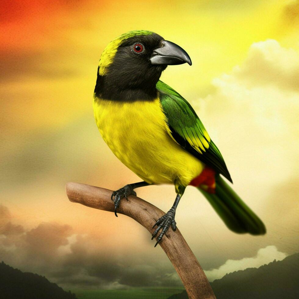national bird of Jamaica high quality 4k ultra h photo