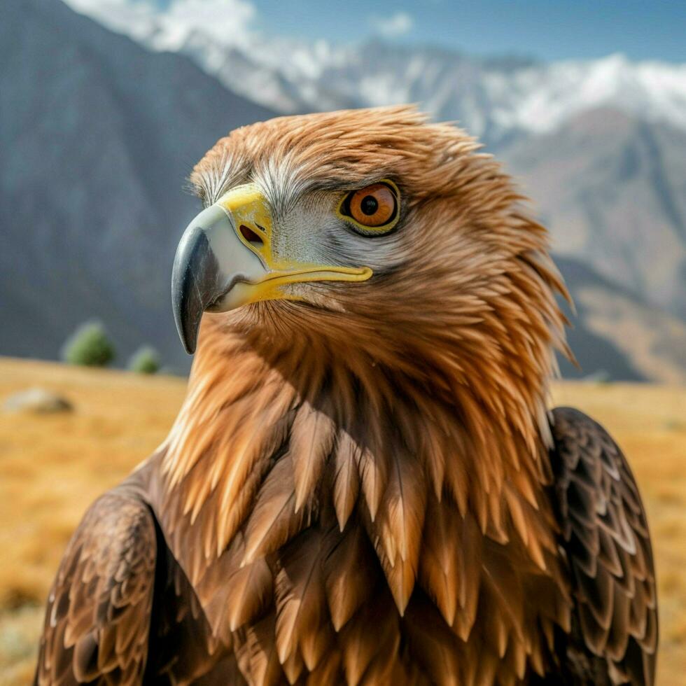 national bird of Kyrgyzstan high quality 4k ultr photo
