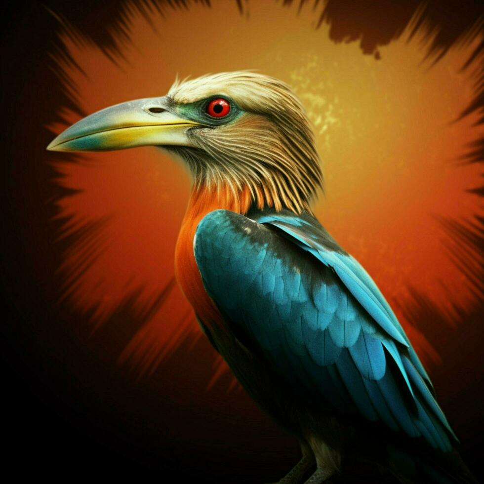 national bird of Malaysia high quality 4k ultra photo