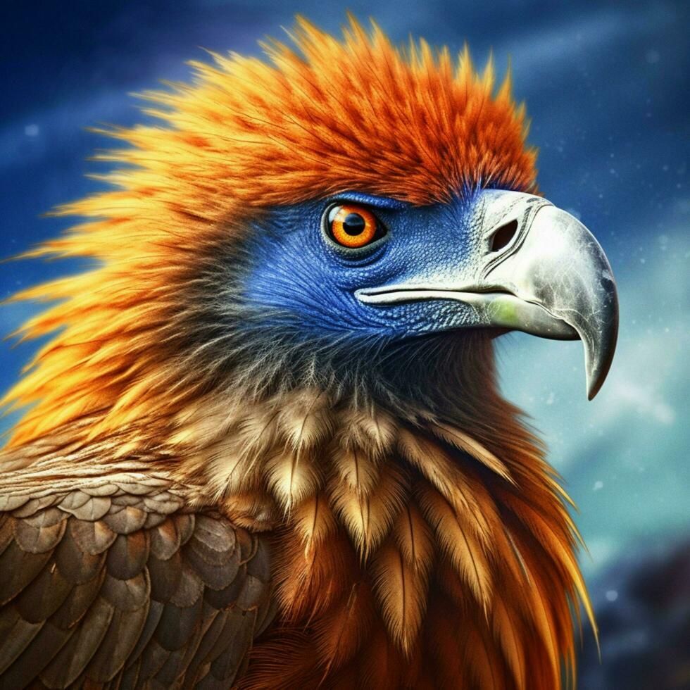 national bird of Mongolia high quality 4k ultra photo