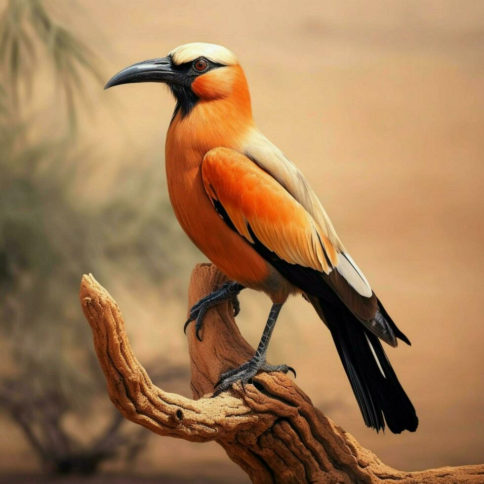 national bird of Niger high quality 4k ultra hd photo