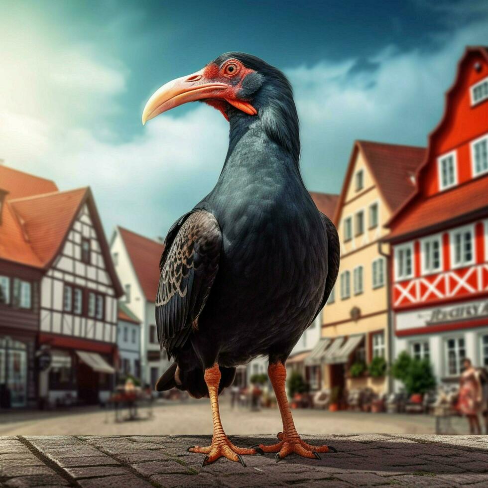 nacional pájaro de Oldenburg alto calidad 4k ultra foto
