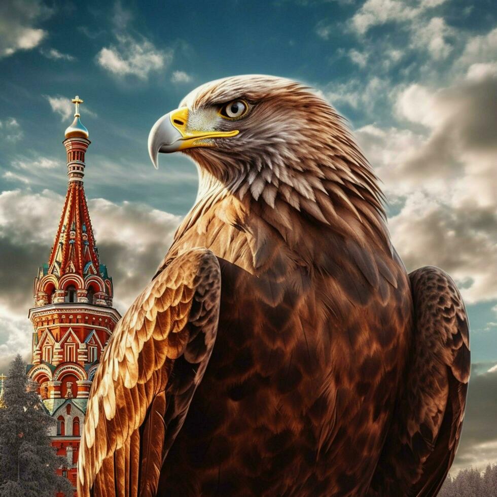nacional pájaro de Rusia alto calidad 4k ultra hd foto