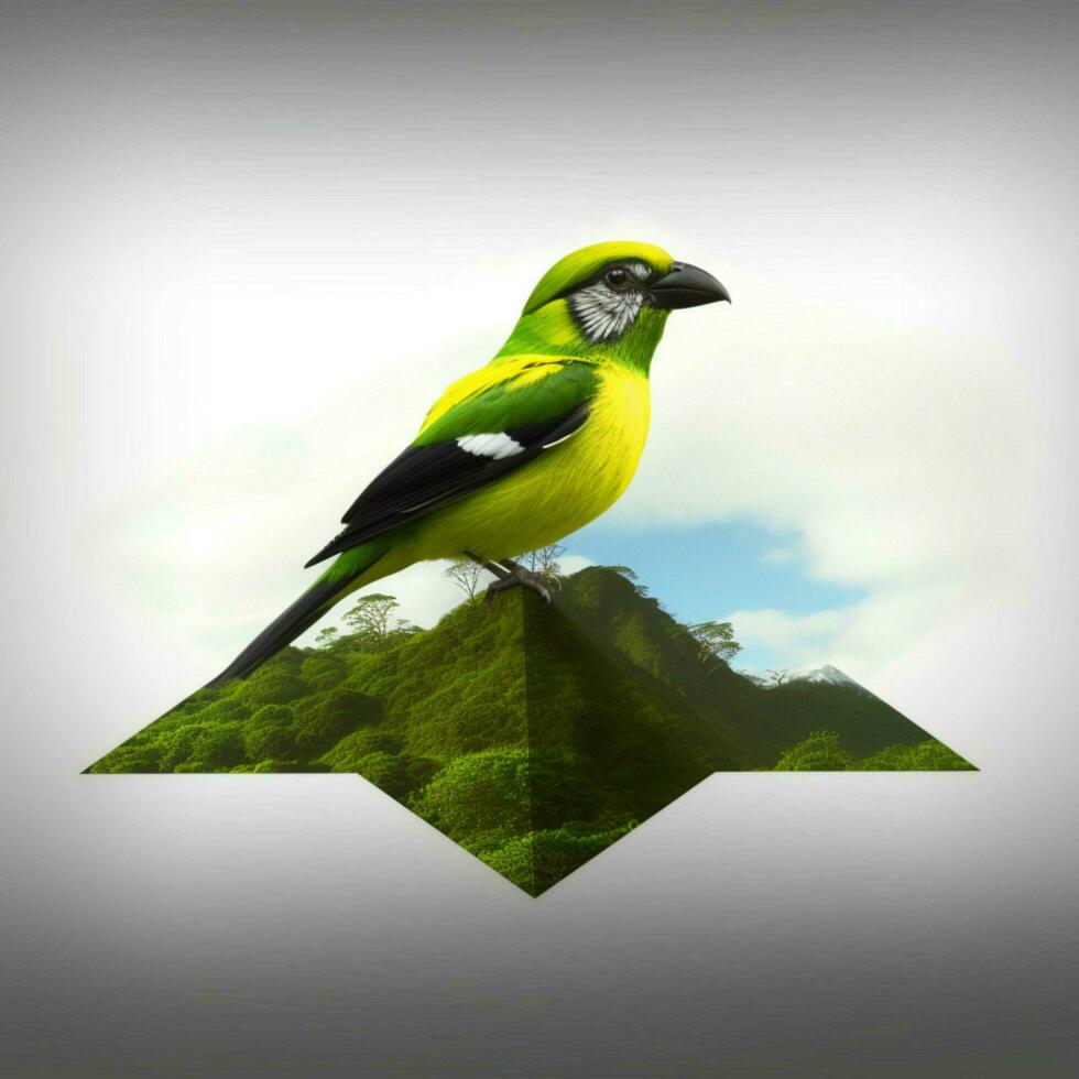 national bird of Sao Tome and Principe high qual photo