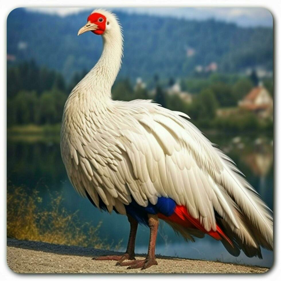 nacional pájaro de Eslovaquia alto calidad 4k ultra foto