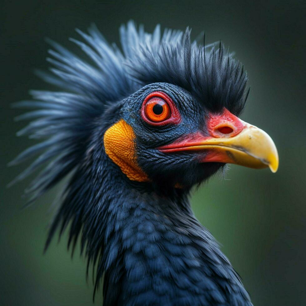 national bird of Uganda high quality 4k ultra hd photo