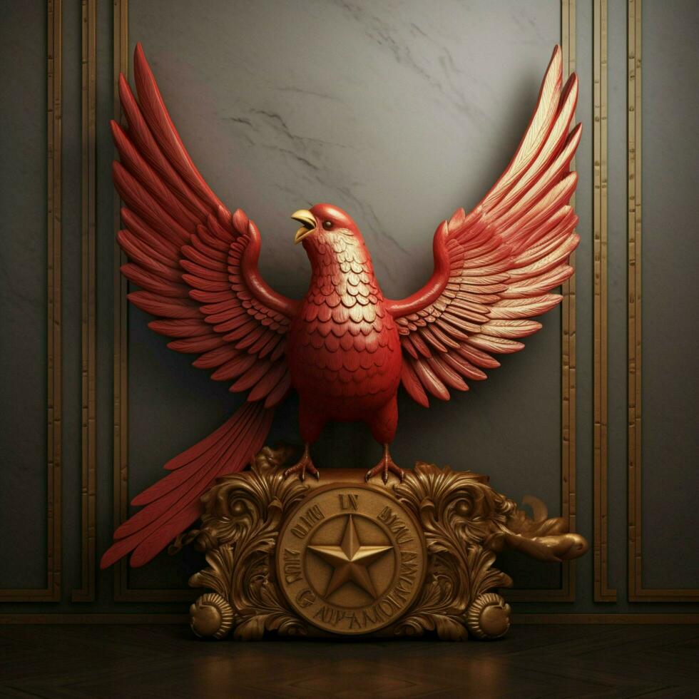 national bird of Union of Soviet Socialist Republ photo