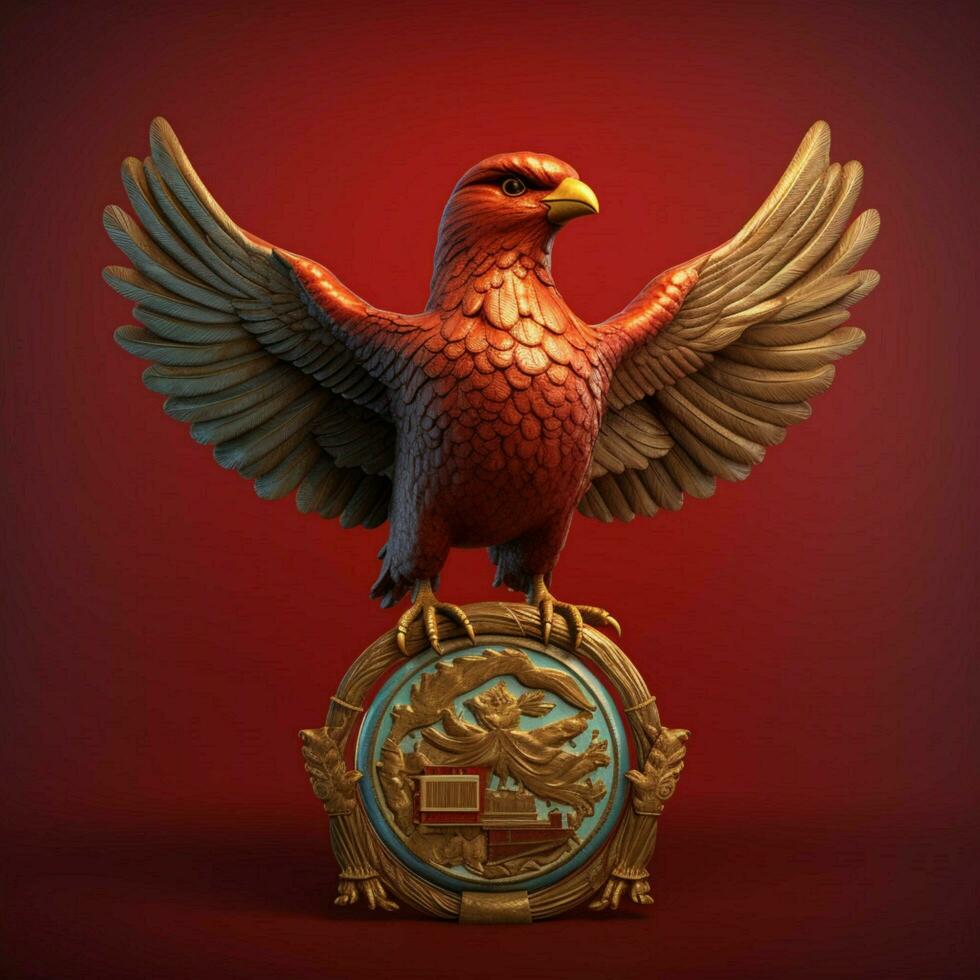 national bird of Union of Soviet Socialist Republ photo