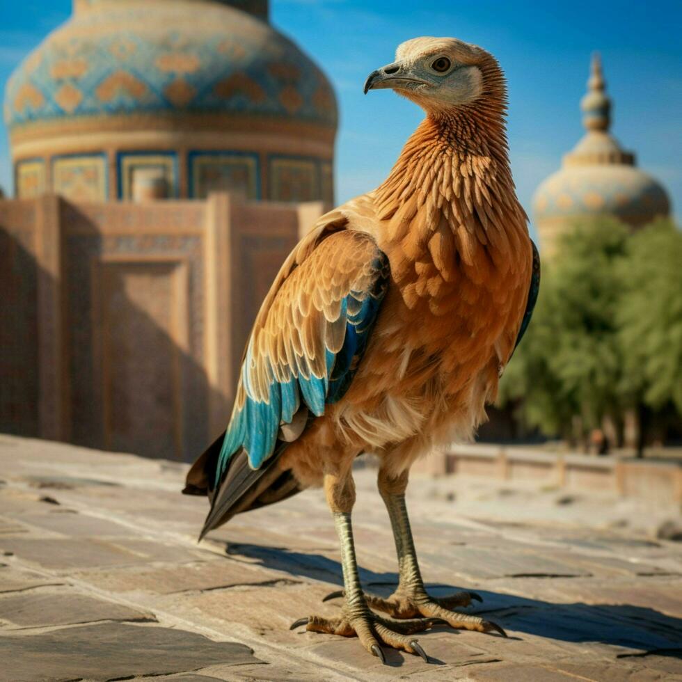 national bird of Uzbekistan high quality 4k ultr photo