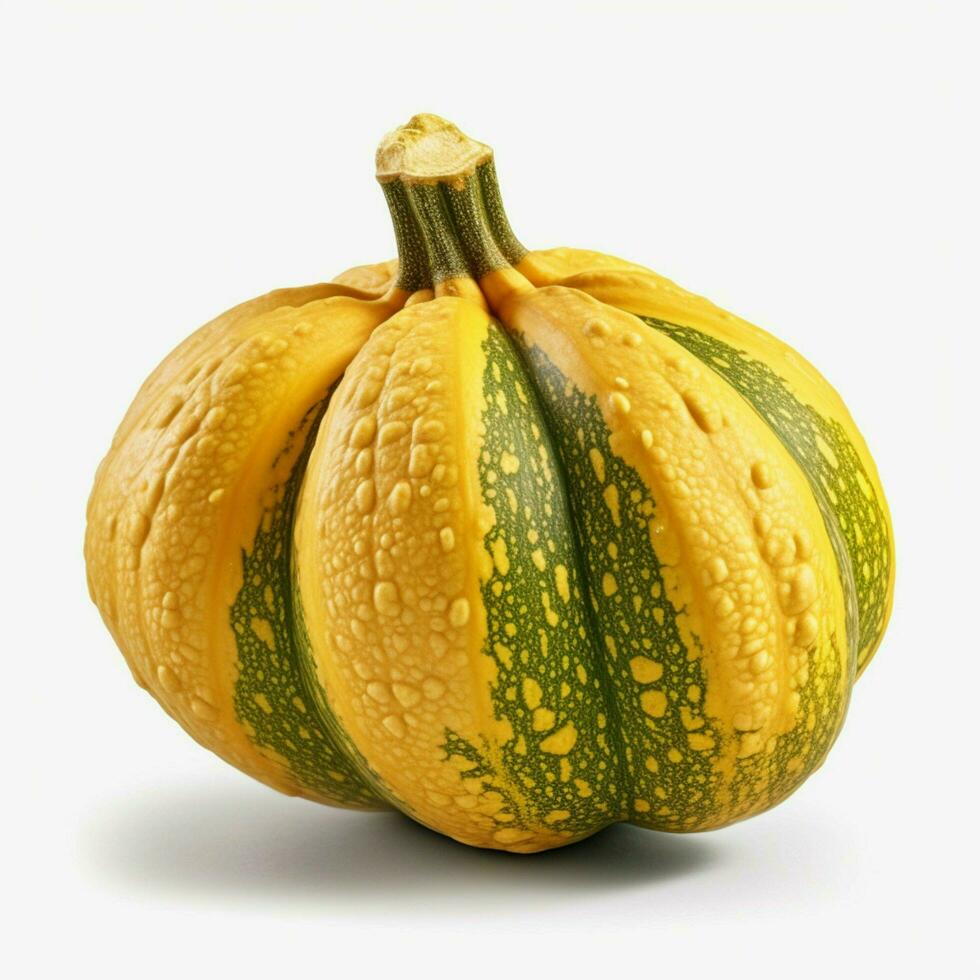 photo of acorn squash with no background with white