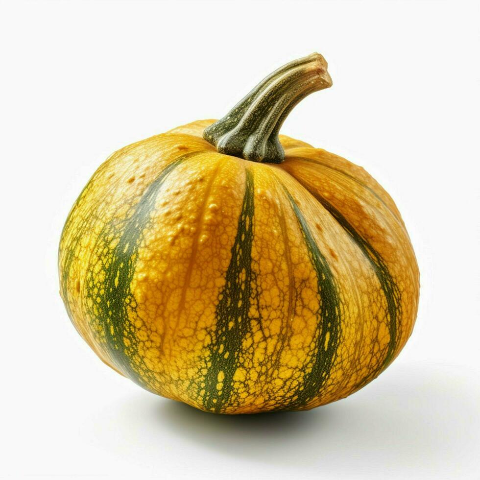 photo of acorn squash with no background with white