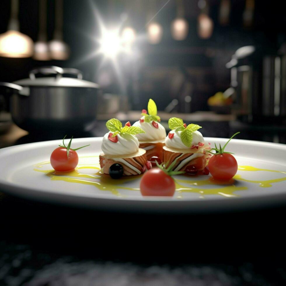 photorealistic professional food commercial photograph photo