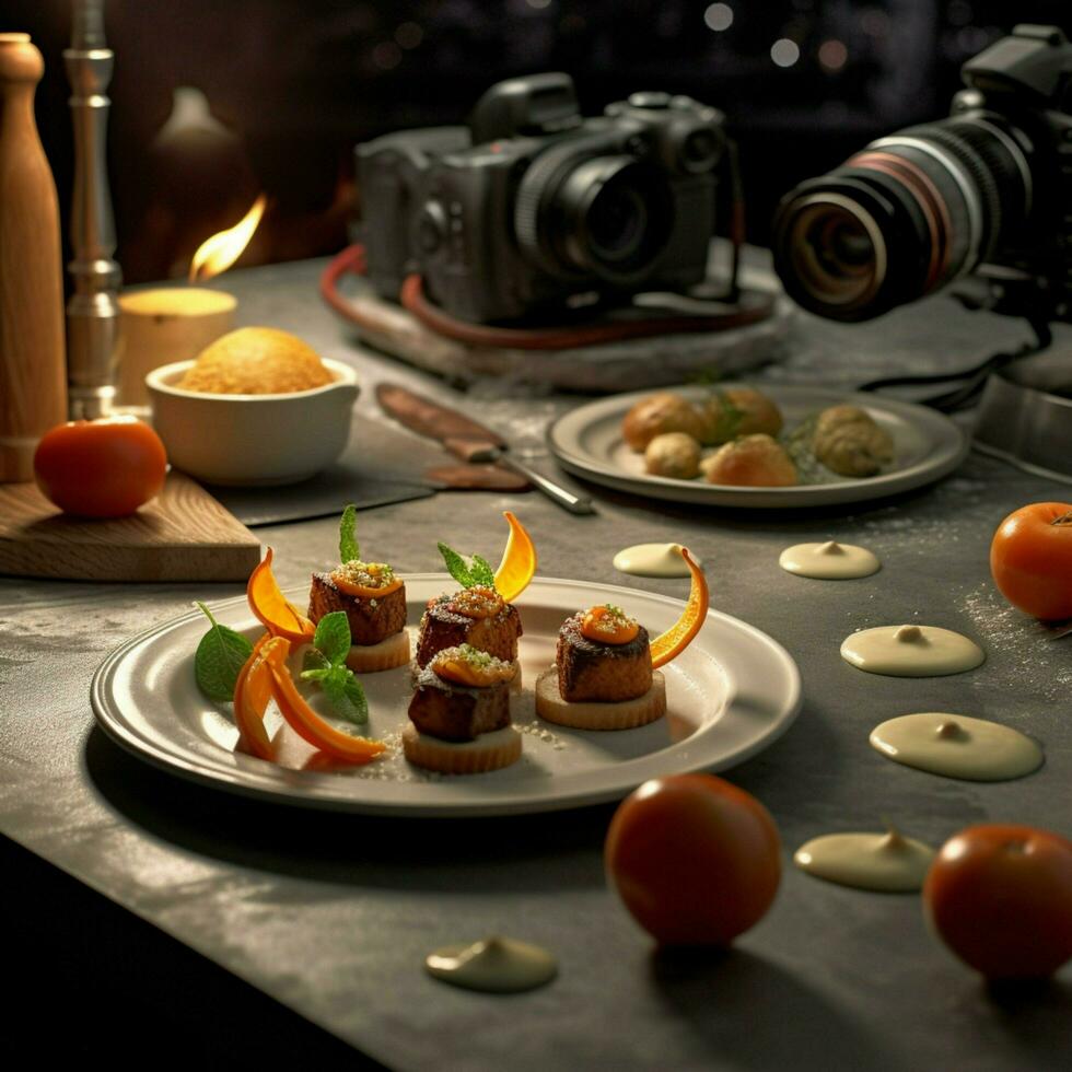 photorealistic professional food commercial photograph photo