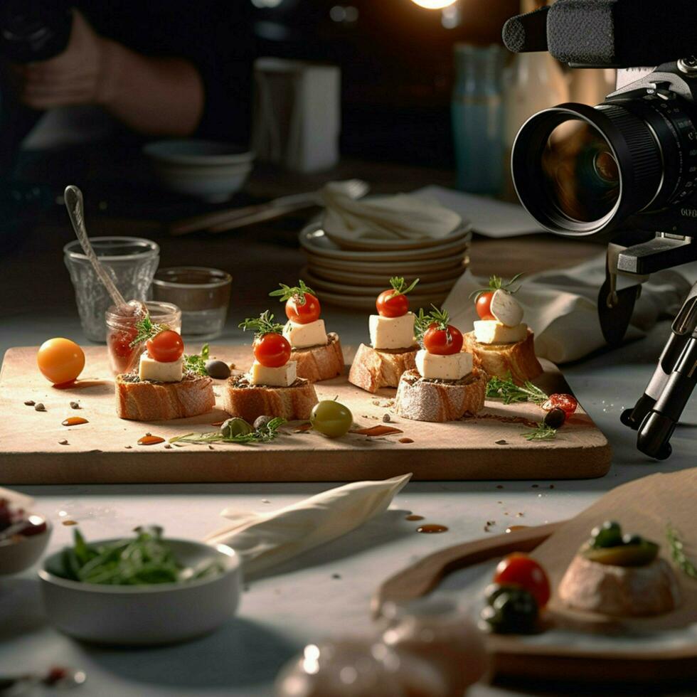 photorealistic professional food commercial photograph photo