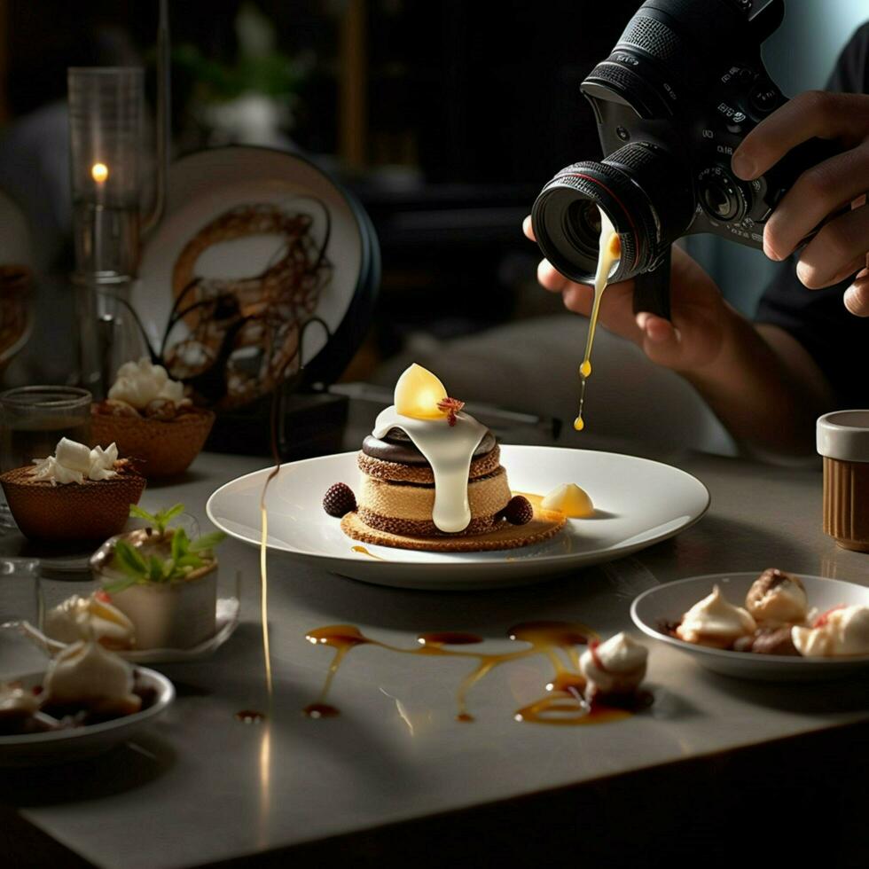 photorealistic professional food commercial photograph photo