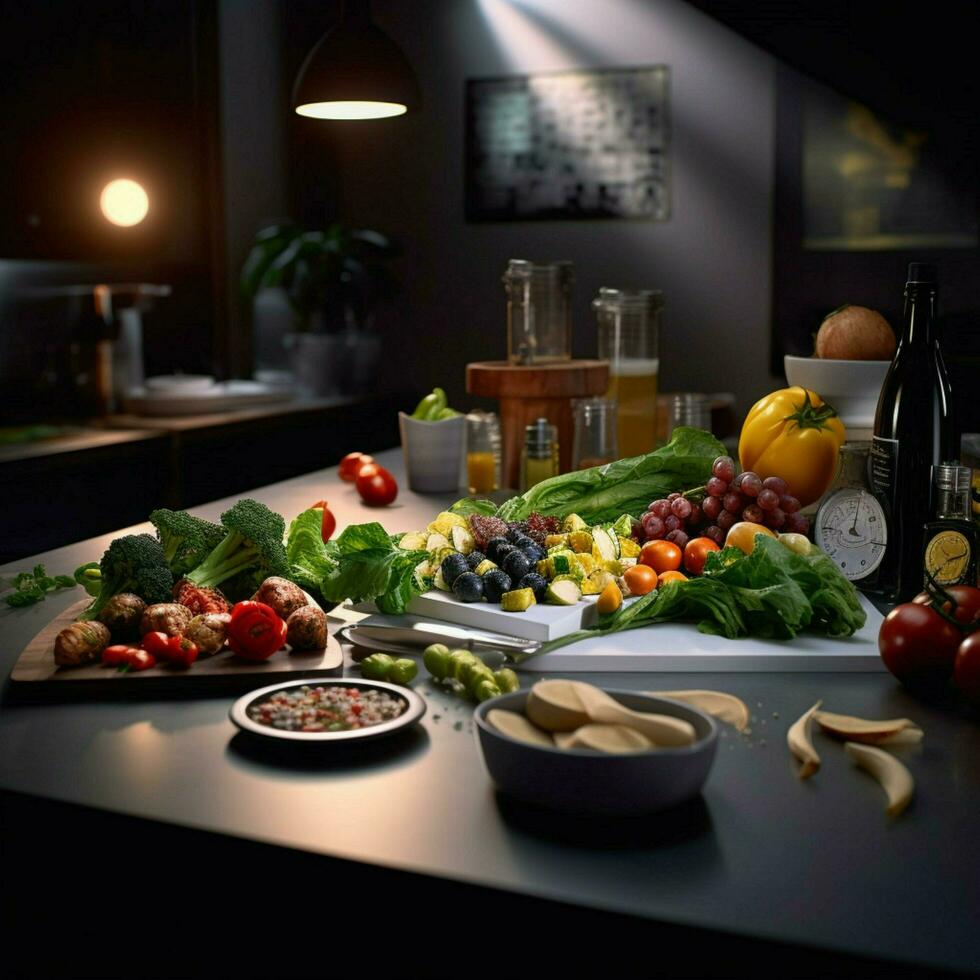 photorealistic professional food commercial photograph photo