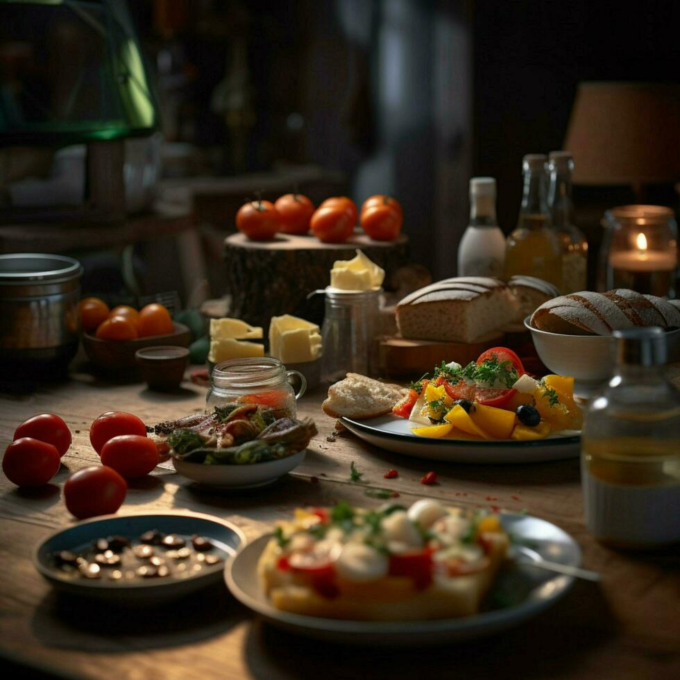 photorealistic professional food commercial photograph photo