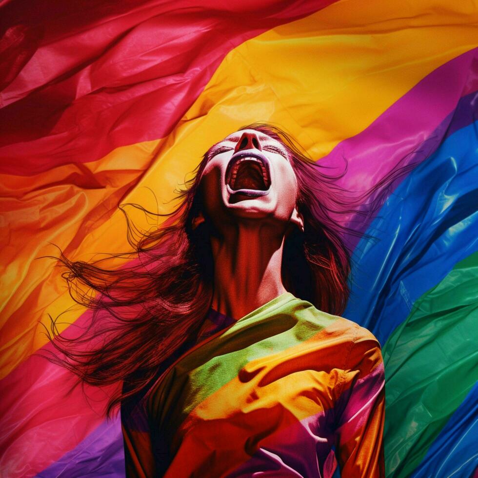 pride banner high quality 4k ultra hd hdr photo