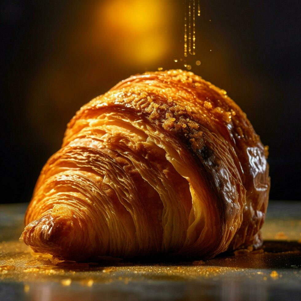 producto disparos de un comida fotografía de un francés cr foto