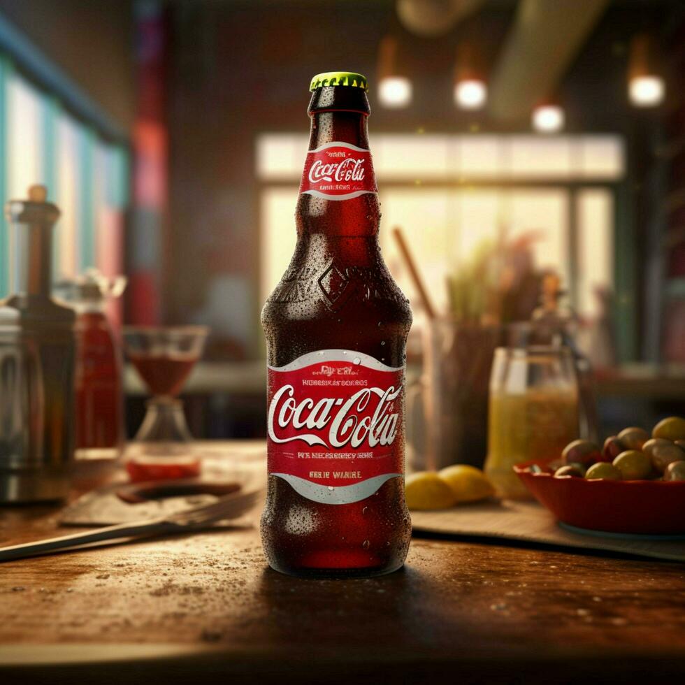 product shots of Campa Cola high quality 4k ultr photo