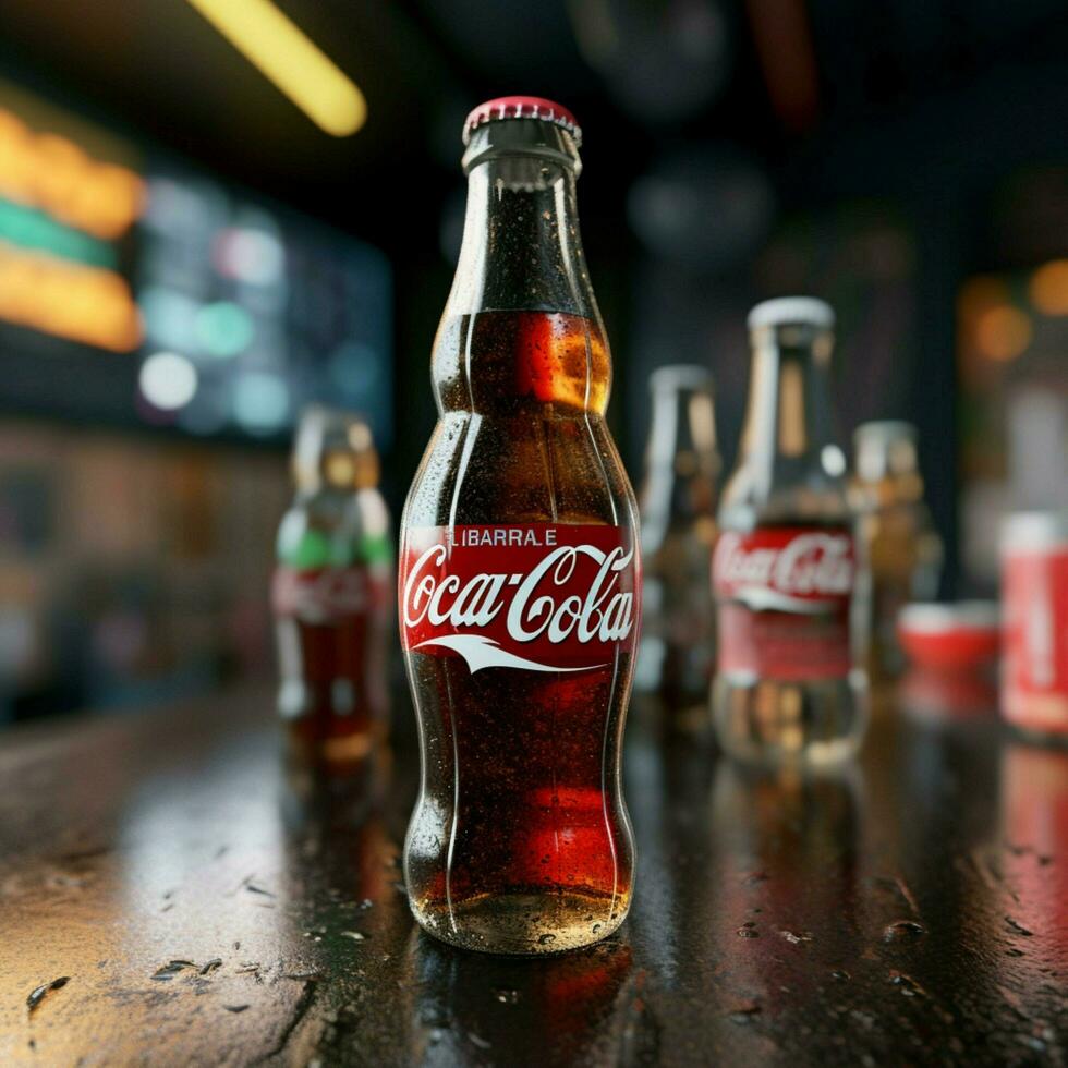 product shots of Coca-Cola C2 high quality 4k ul photo