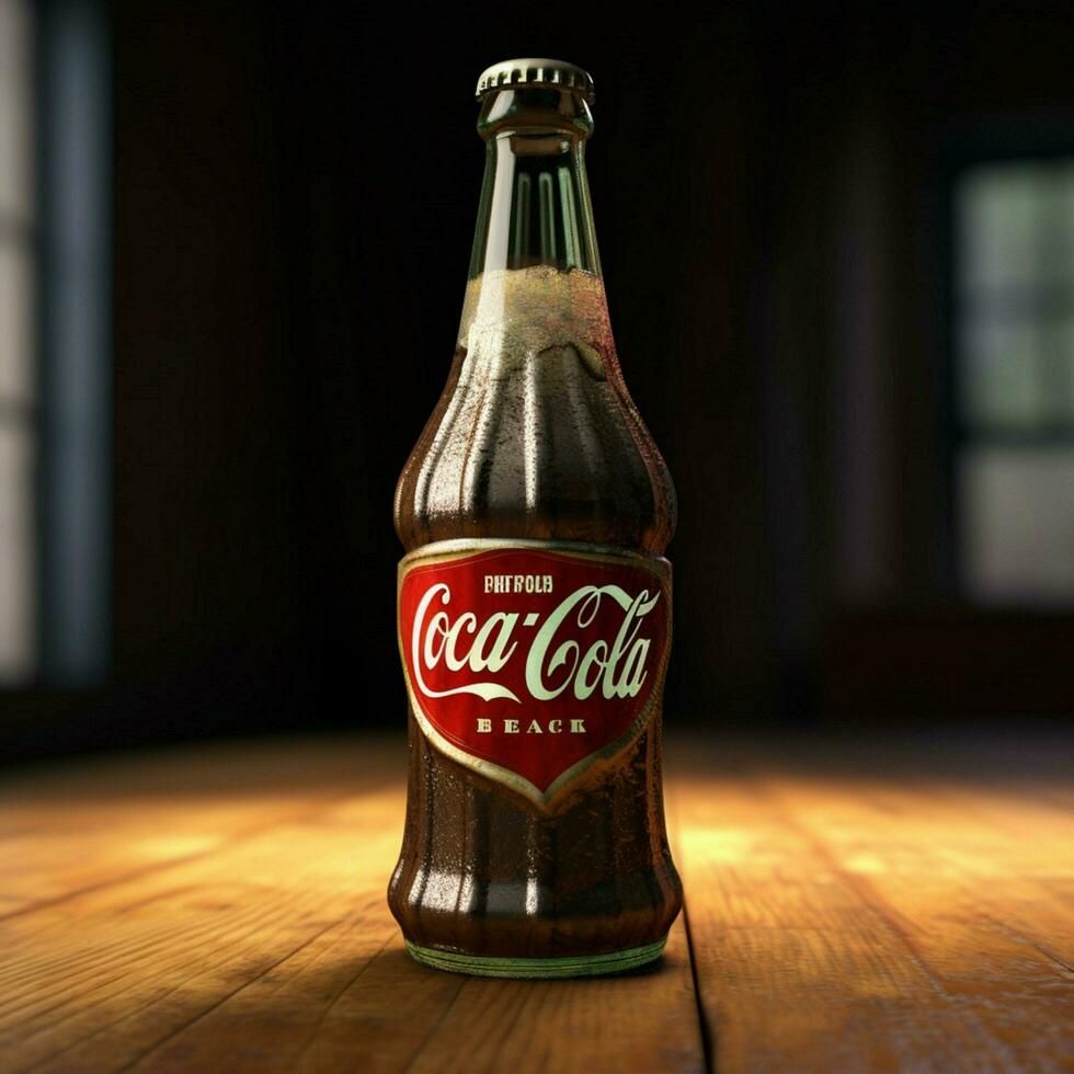 product shots of Coca-Cola Vanilla high quality photo