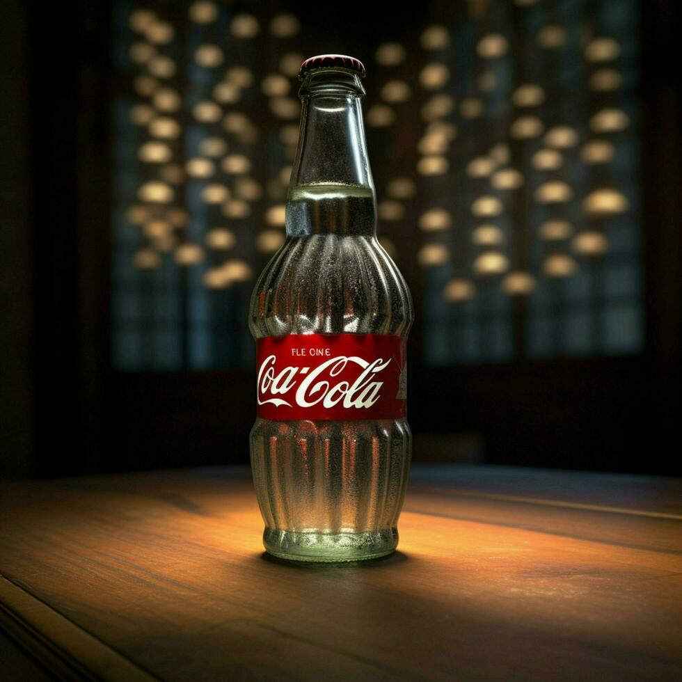 product shots of Coca-Cola Light high quality 4k photo