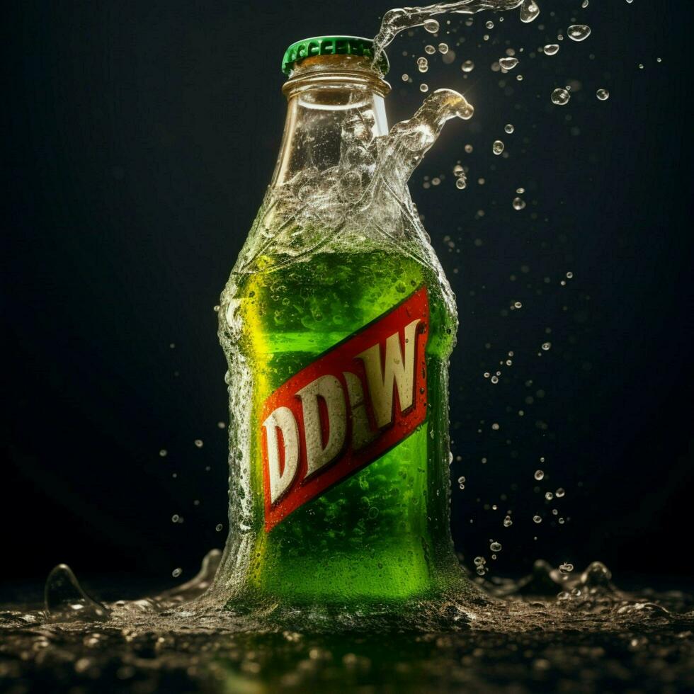 product shots of Diet Mountain Dew high quality photo