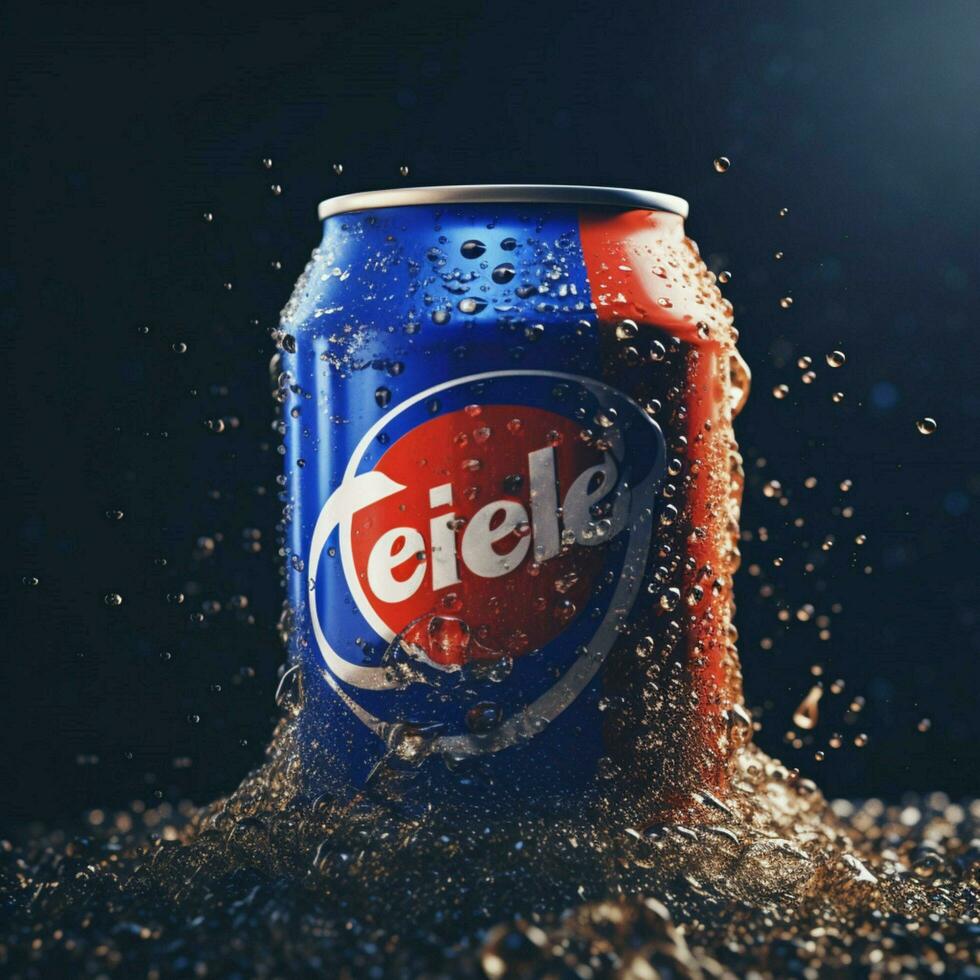 product shots of Diet Pepsi high quality 4k ultr photo