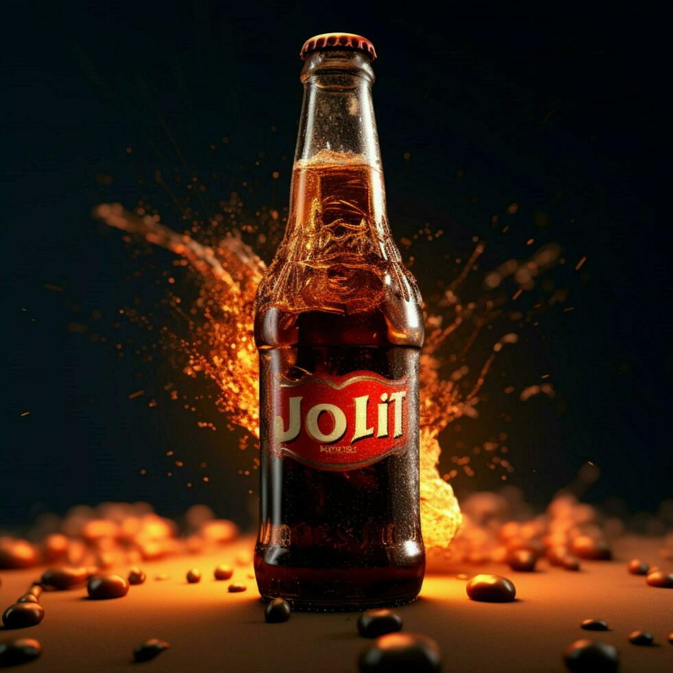 product shots of Jolt Cola high quality 4k ultra photo