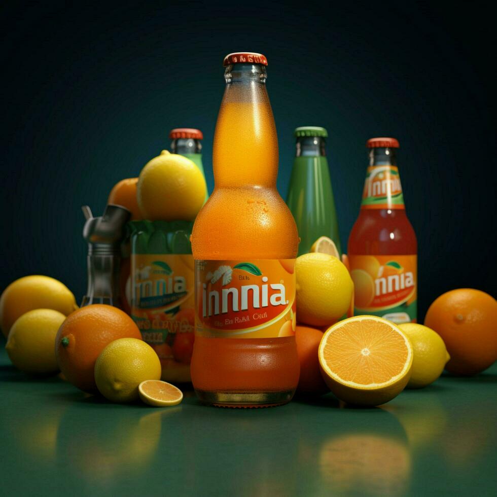 product shots of Mirinda high quality 4k ultra h photo