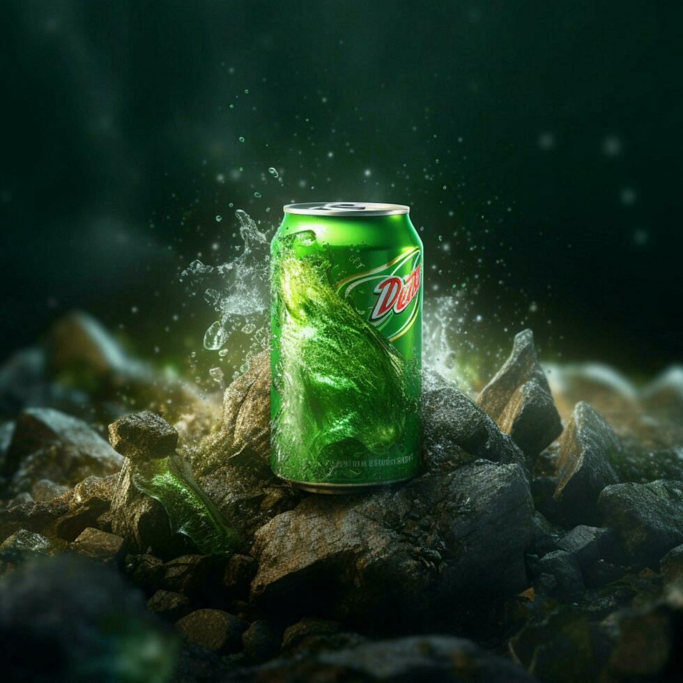 product shots of Mountain Dew high quality 4k ul photo