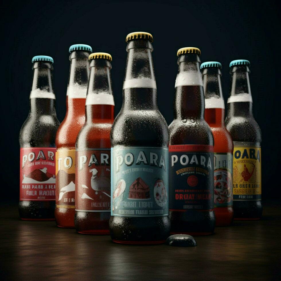 product shots of Polar Beverages high quality 4k photo