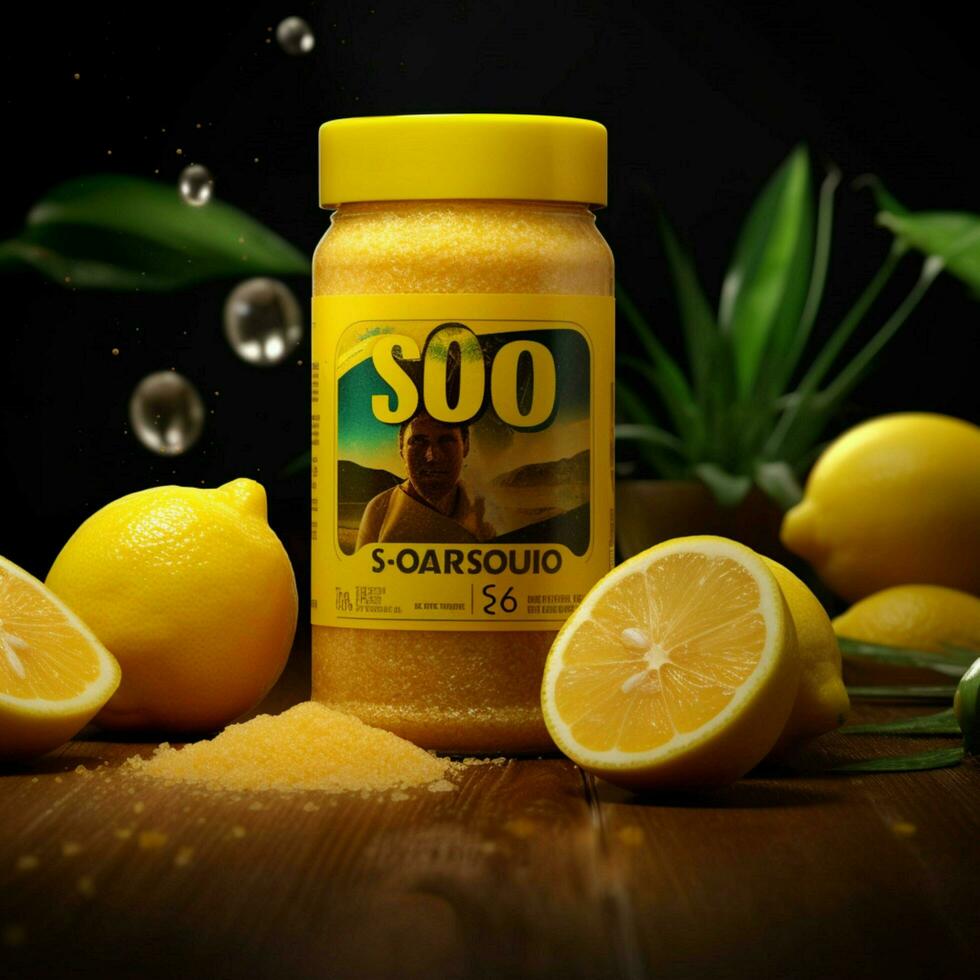 product shots of Solo Australia lemon flavored h photo