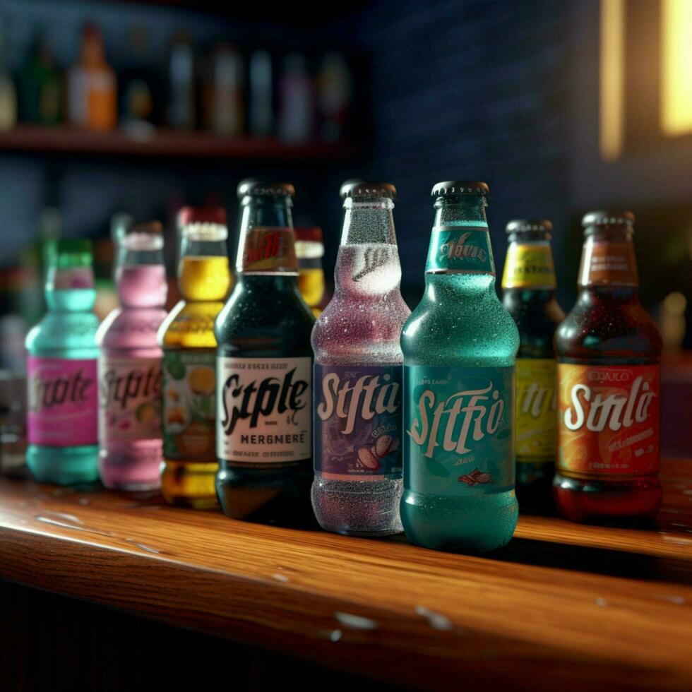 product shots of Sprite high quality 4k ultra hd photo