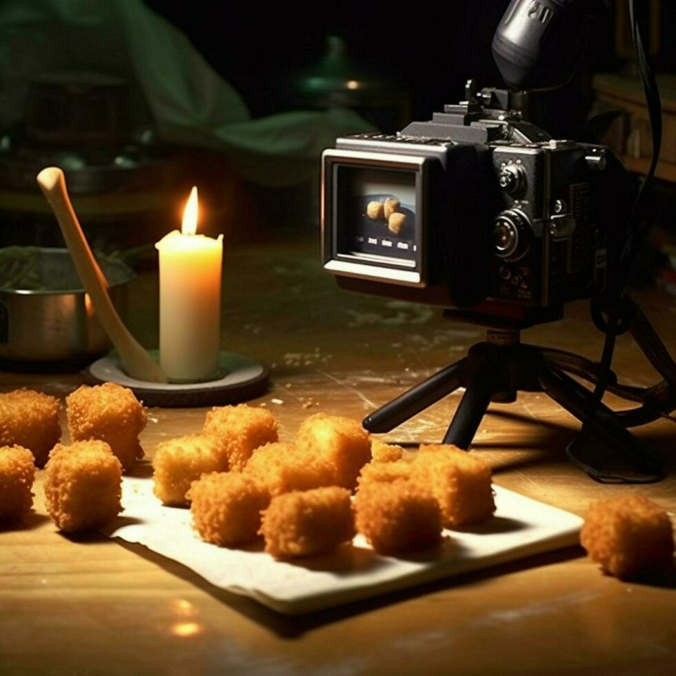 product shots of Tater tots high quality 4k ultr photo