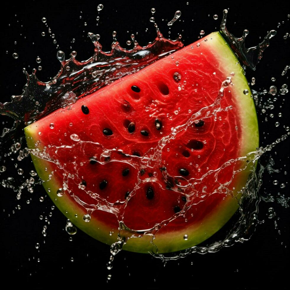 product shots of The fresh watermelon background photo