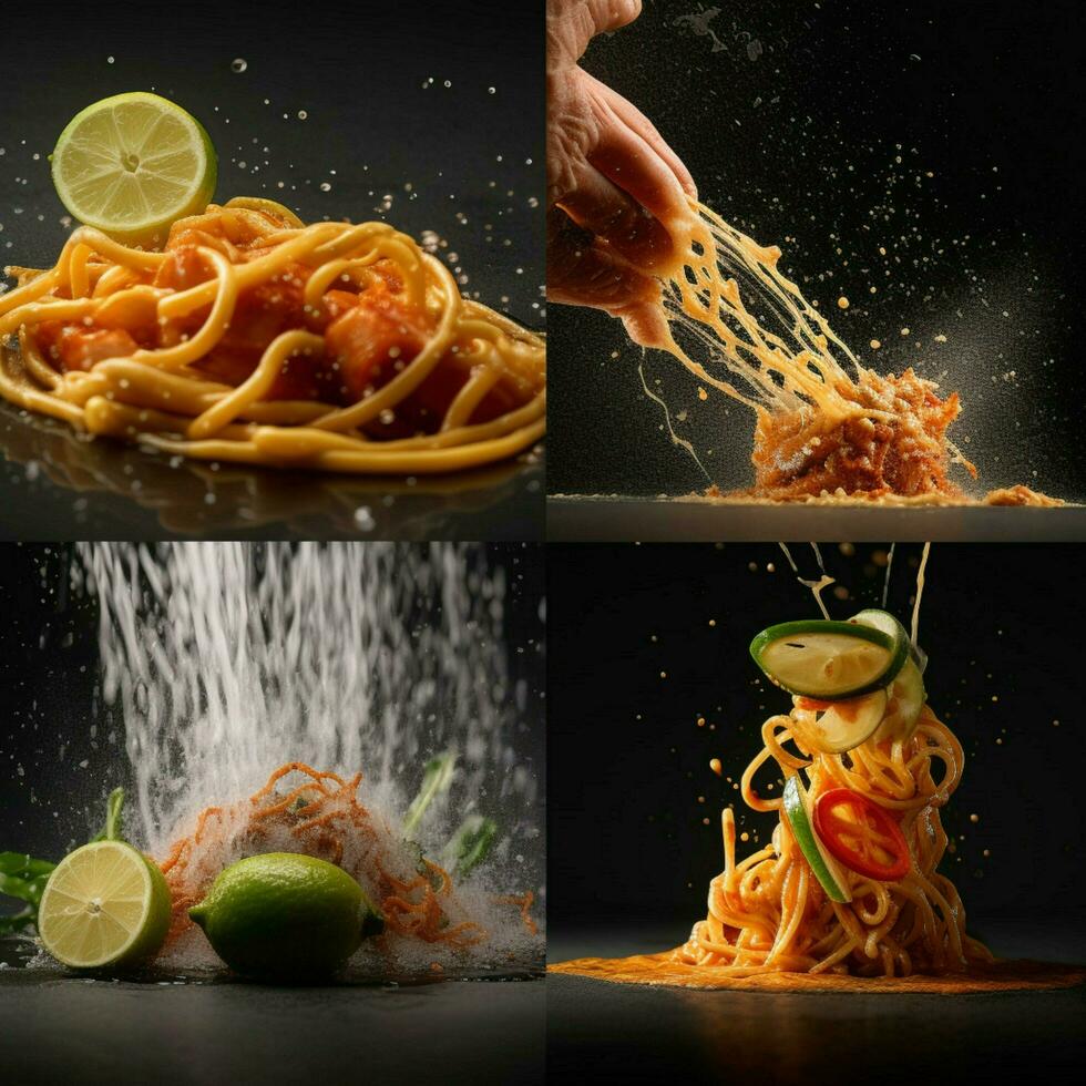 producto disparos de un rápido obturador velocidad comida fotografía foto